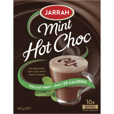 Jarrah Mint Hot Choc Sachets 10 x 14g