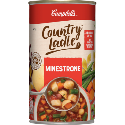 Campbell's Country Ladle Minestrone Soup 495g