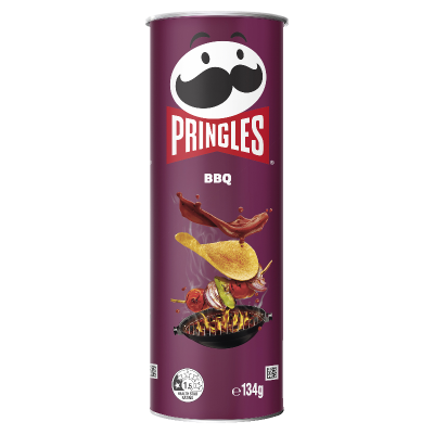 Pringles BBQ Potato Chips 134g