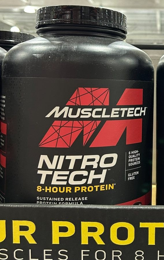 MUSCLETECH NITRO TECH 8HR CHOCOLATE PROTEIN 1.8kg