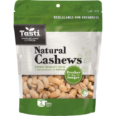 Tasti Natural Cashews 300g