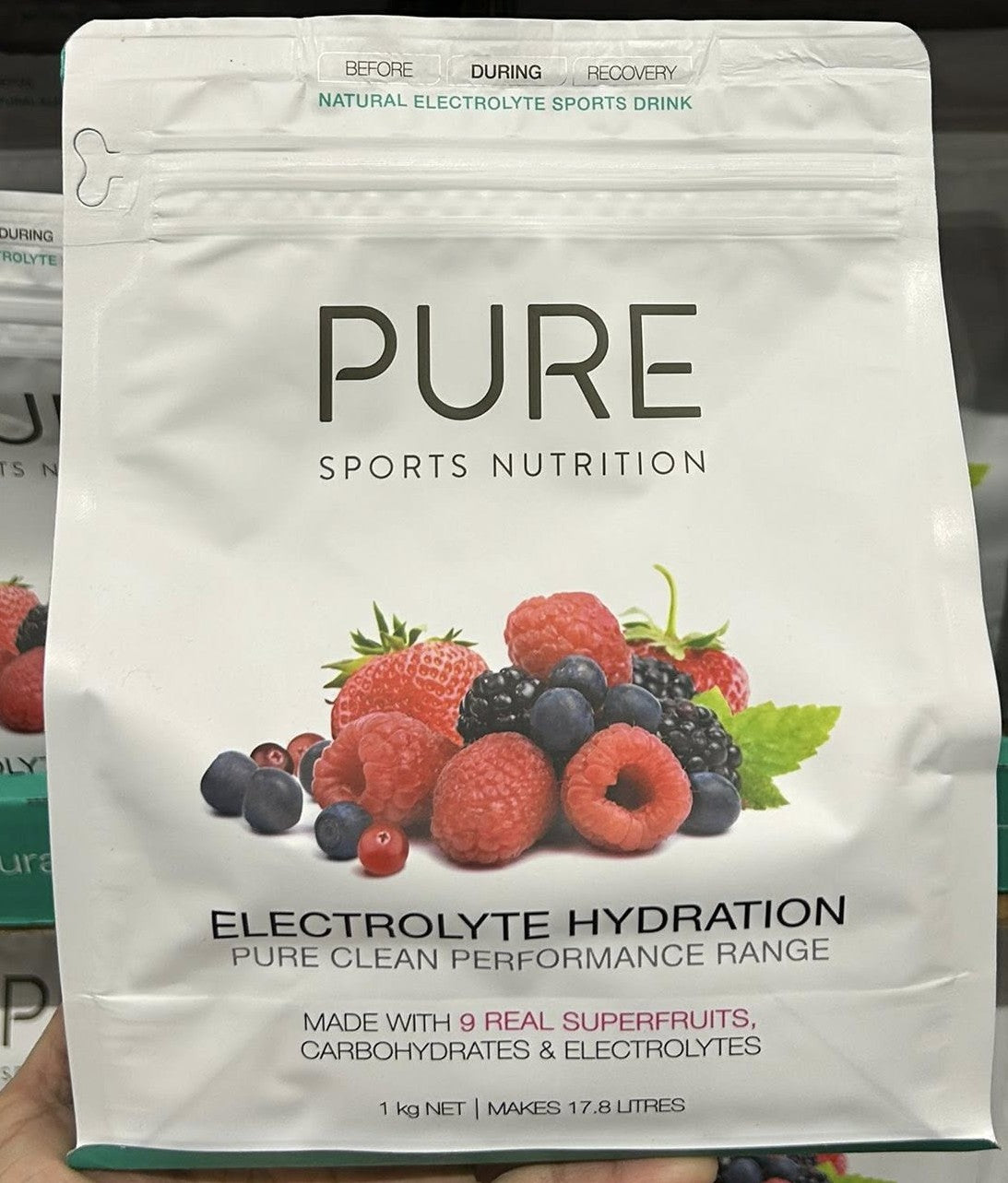 PURE SPORTS NUTRITION ELECTROLYTE HYDRATION 1KG