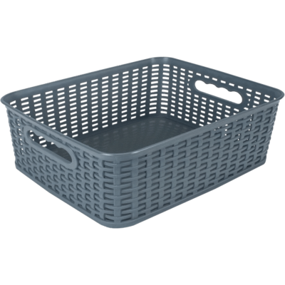 Effects Small Weaved Plastic Basket 1pk
