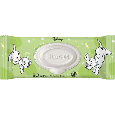 Huggies Cucumber & Aloe Baby Wipes 80pk