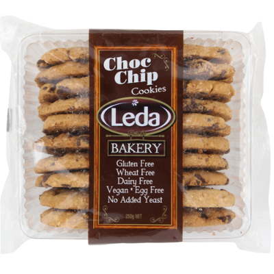 Leda Gluten Free Chocolate Chip Biscuits 250g