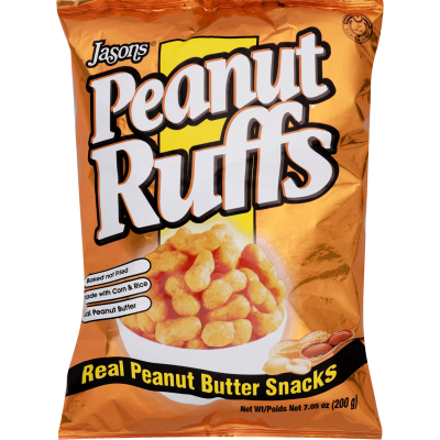 Jasons Peanut Ruffs 200g