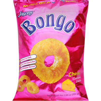 Jasons Bongo Cheese Flavoured Snacks 200g