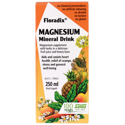Red Seal Floradix Magnesium Mineral Drink 250ml