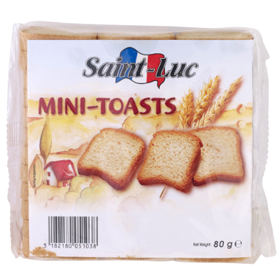 Saint Luc Mini Toast 80g