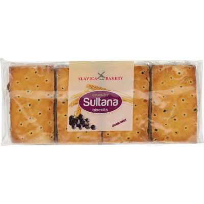 Slavica Bakery Crunchy Sultana Biscuits 270g