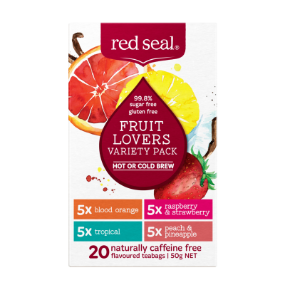Red Seal Fruit Lovers Variety Pack Tea Bags 20pk