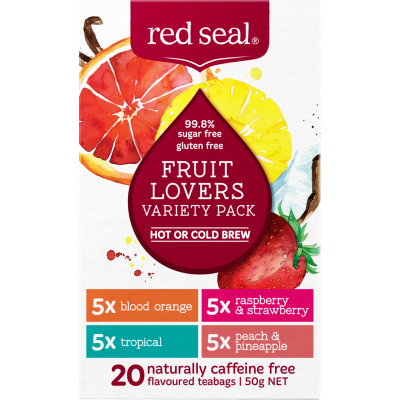 Red Seal Fruit Lovers Variety Pack Tea Bags 20pk