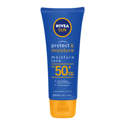 Nivea Sun Protect & Moisture Sunscreen SPF50+ 100ml