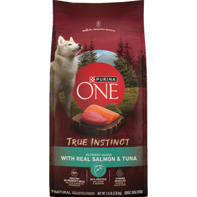 Purina ONE True Instinct with Real Salmon and Tuna Dry Dog Food 3.36kg