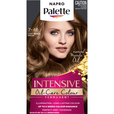 Napro Palette Intensive Light Brown Mocha 7-46 Hair Colour 1pk