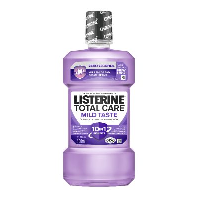 Listerine Total Care Zero Alcohol Mouthwash 500ml
