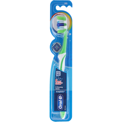 Oral-B Complete 5 Way Clean Medium Manual Toothbrush 1pk