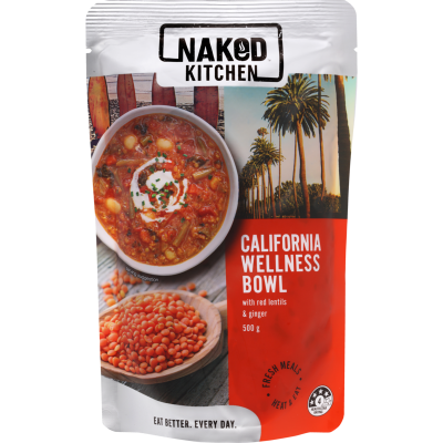 Naked Kitchen California Wellness Bowl With Red Lentils & Ginger 500g