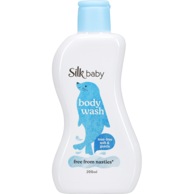 Silk Baby Body Wash 200ml