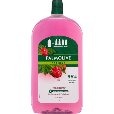 Palmolive Foaming Nourishing Raspberry Hand Wash Refill 1l
