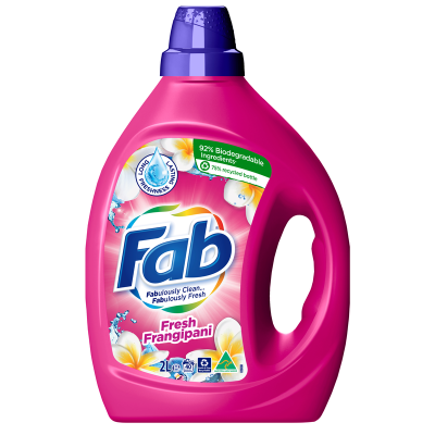 Fab Fresh Frangipani Laundry Detergent Liquid 2l