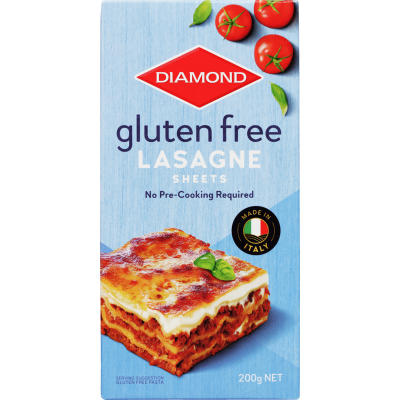 Diamond Gluten Free Lasagne Sheets 200g