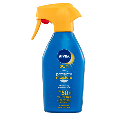 Nivea Sun Moisture & Protect SPF50+ Sunscreen Spray 300ml