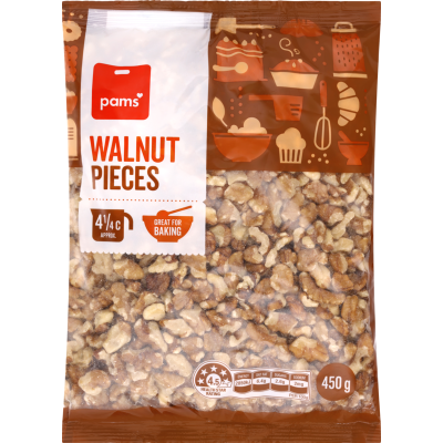 Pams Walnut Pieces 450g