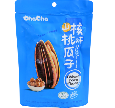 Cha Cha Chinese Pecan Roasted Sunflower Seeds 108g GoPotatoes