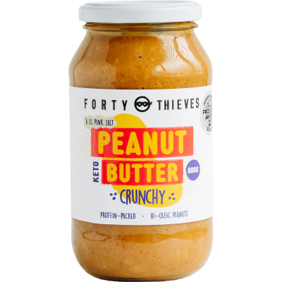 Forty Thieves Crunchy Peanut Butter 500g