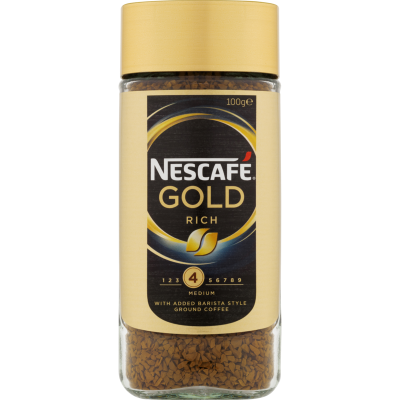 Nescafe Gold Medium 4 Rich Coffee 100g