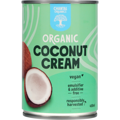 Chantal Organics Organic Coconut Cream 400ml