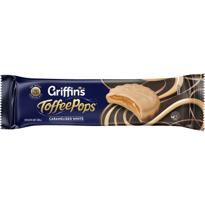 Griffin's Toffee Pops Caramelised White Chocolate Biscuits 200g