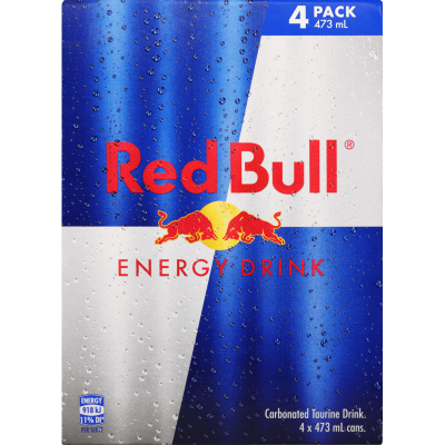 Red Bull Energy Drink 4 x 473ml