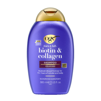 OGX Thick & Full + Biotin & Collagen Shampoo 385ml