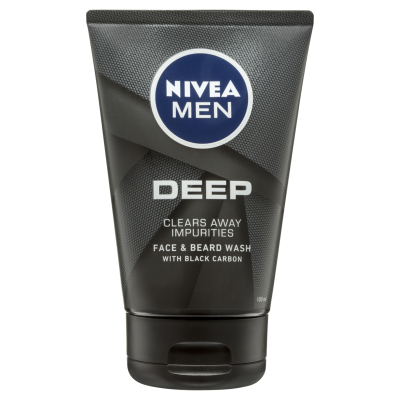 Nivea Men Deep Face & Beard Wash 100ml