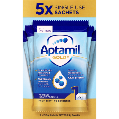 Aptamil Gold+ Pronutra Biotik, Premium Infant Formula, From Birth