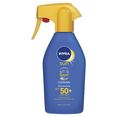 Nivea Ultra Sport Spf50plus Sunscreen Spray 300ml