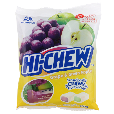 Morinaga Hi-Chew Grape & Green Apple Mix 100g