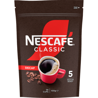 Nescafe Classic Decaf Coffee 100g