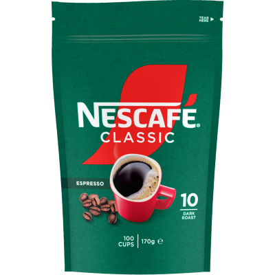 Nescafe Classic Espresso Instant Coffee 170g