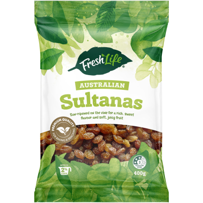Fresh Life Sultanas 400g