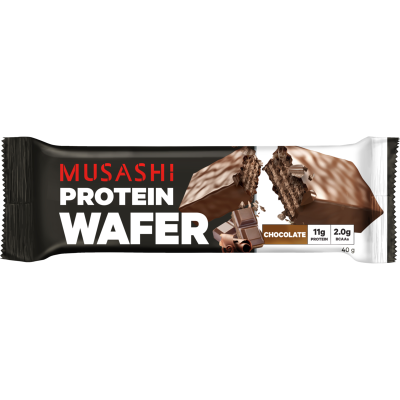 Musashi Chocolate Flavour Protein Wafer 40g