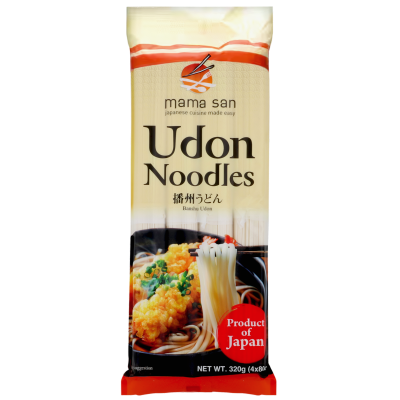 Mama San Dried Udon Noodles 320g