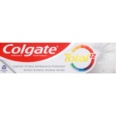 Colgate Total Advanced Clean Antibacterial Fluoride Toothpaste 115g