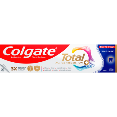 Colgate Total Active Prevention Whitening Toothpaste 200g