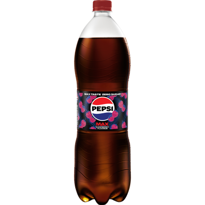 Pepsi Max Zero Sugar Raspberry Flavour Soft Drink 1500ml