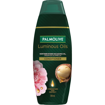 Palmolive Luminous Oils Moroccan Argan Oil & Camellia Strengthen & Protect Conditioner 350ml