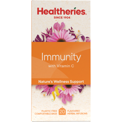 Healtheries Immunity With Vitamin C Tea Bags 20pk