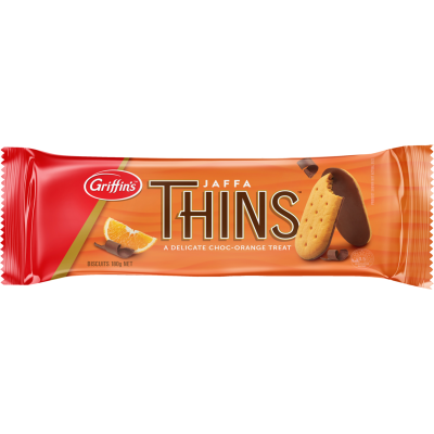 Griffin's Jaffa Thins Biscuits 180g